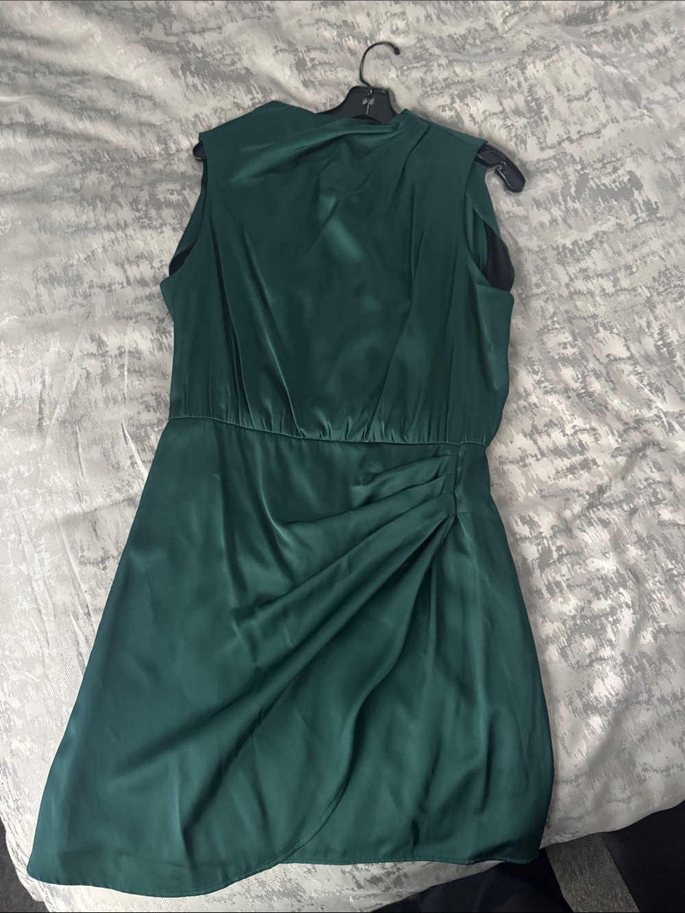 Abercrombie & Fitch Emerald Green Sleeveless Mini Dress